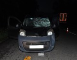 Tragiczny wypadek w powiecie bialskim. Samochód osobowy śmiertelnie potrącił obywatela Ukrainy