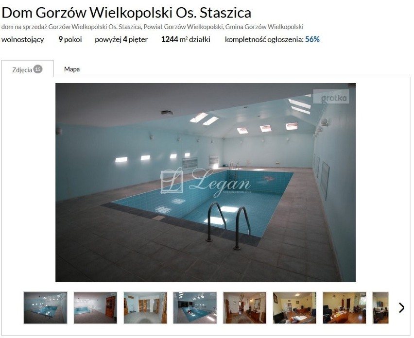 Ta nieruchomość znajduje się na osiedlu Staszica w Gorzowie...