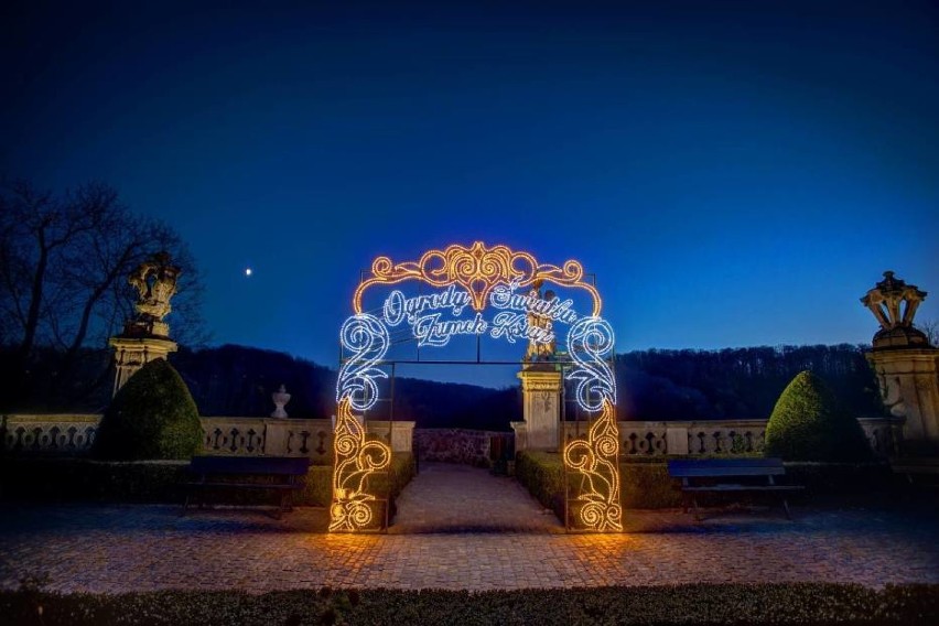 Ostatnia szansa, żeby zobaczyć Ogrody Światła przy zamku Książ!