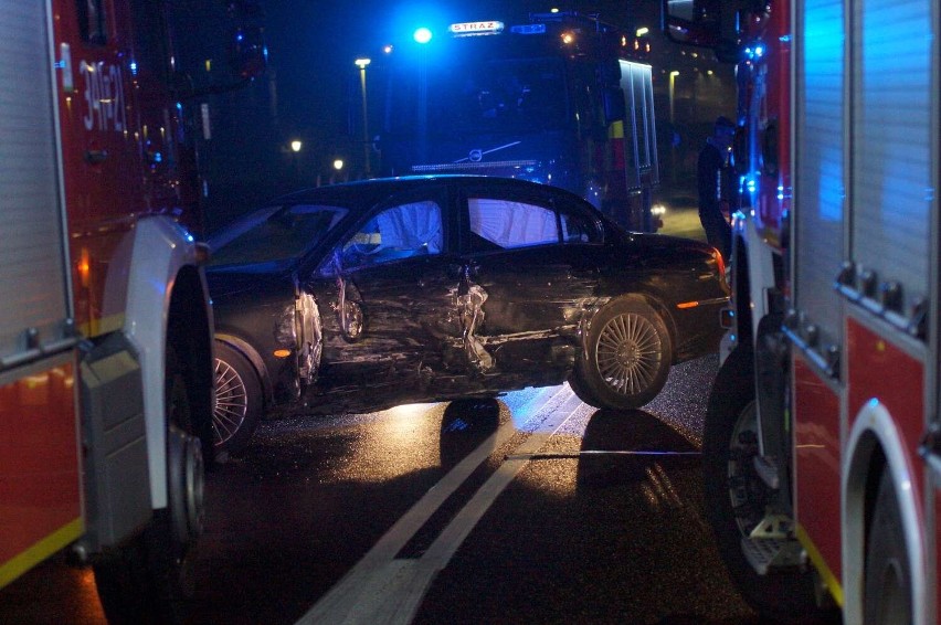 Zderzenie dwóch aut na ulicy Stanczukowskiego w Kaliszu
