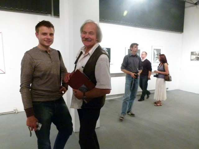 Czesław Abratkiewicz (z prawej) brał udział także w poprzednich edycjach Biennale