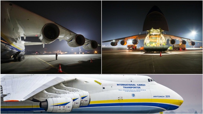 Największy samolot świata na usługach zakładu z Brzeska!...
