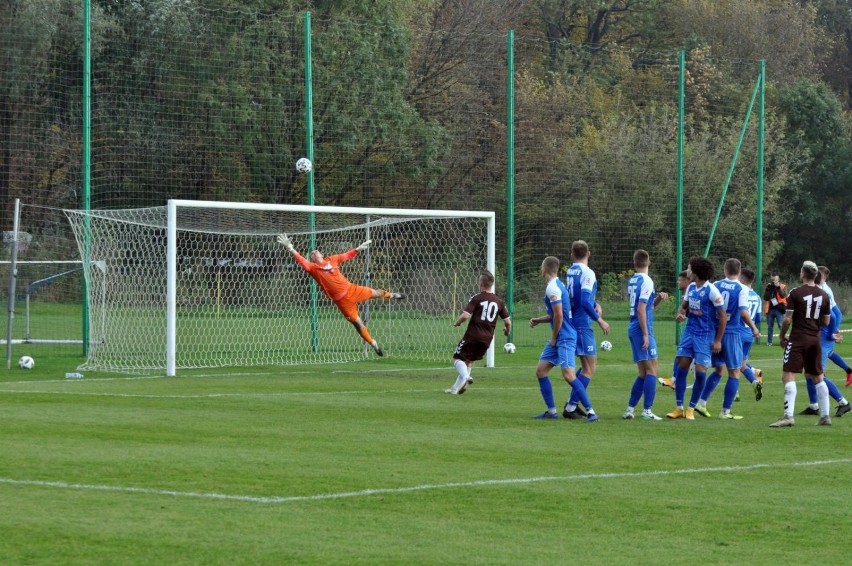 24.10.2020, Kraków, mecz II ligi: Garbarnia - Hutnik (2:1)