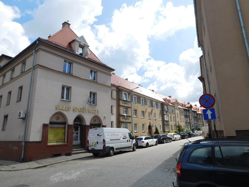 Ulica Fredry w Wałbrzychu