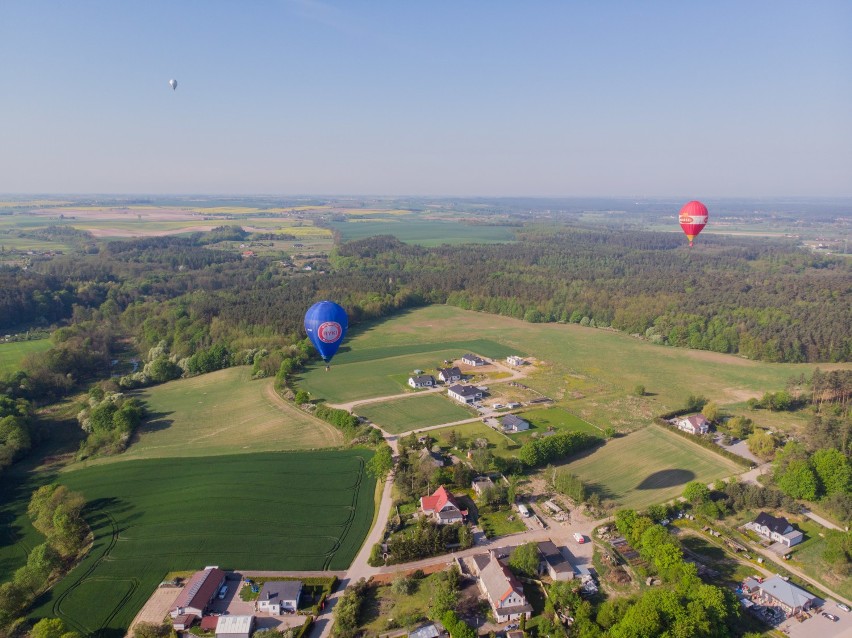 Trwają XVIII Grudziądzkie Zawody Balonowe. Za uczestnikami dwa loty