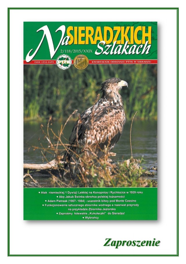 Na Sieradzkich Szlakach. Promocja drugiego numeru kwartalnika w środę 15 kwietnia w PBP