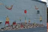 Częstochowa: Nowy mural na Waszyngtona. A na nim Perepeczko, Duda-Gracz, Kędziora i Muniek [ZDJĘCIA]