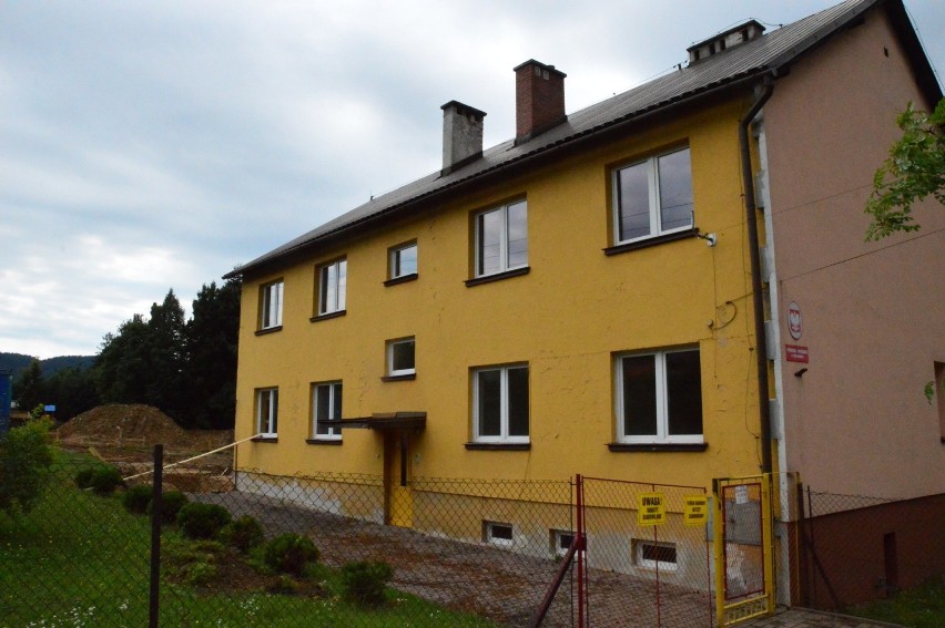 Rozbudowa z przebudową budynku przedszkola w Wiśniowej