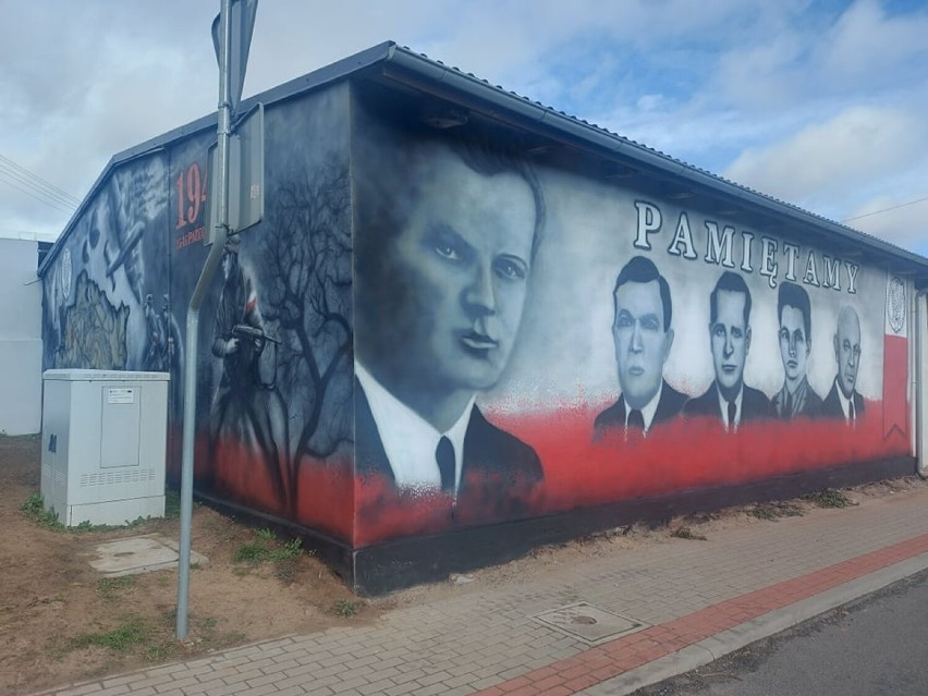 Historyczny mural w Czerminie jest już gotowy