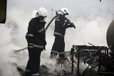 Kraków: pożar na ul. Dobrego Pasterza. Nie żyje mężczyzna