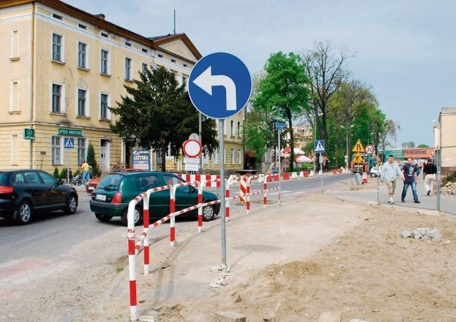 Skrzyżowanie  przy dworcu będzie wkrótce rondem Zatorze