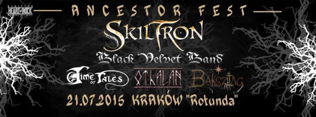 Ancestor Fest II w Krakowie

21.07.2015 19:00

Druga edycja ANCESTOR FEST – festiwalu promującego kapele folkmetalowe! Gwiazdą tegorocznej edycji będzie argentyńska grupa SKILTRON! Towarzyszyć im będą Black Velvet Band, Time Of Tales, Othalan oraz Baksztag.

Ceny biletów:
-&nbsp;25zł - w przedsprzedaży
-&nbsp;30zł - w dniu imprezy

Centrum Kultury - CK Rotunda, ul. Oleandry 1