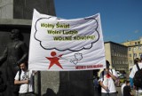 Marsz Wyzwolenia Konopii 2011 przeszedł ulicami Łodzi [zdjęcia]