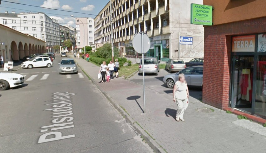 Tak wygląda Będzin i jego mieszkańcy w Google Strett View...