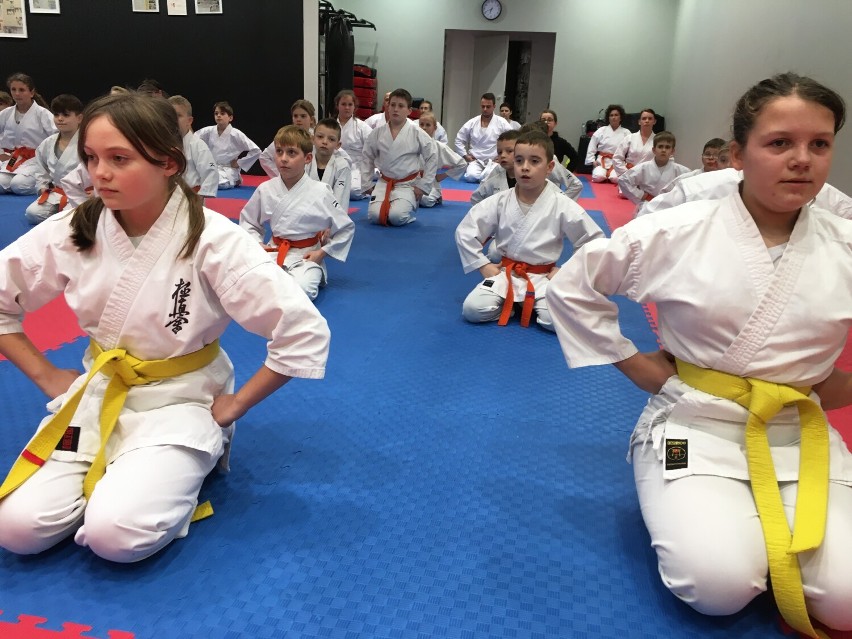 Kalisz: Zawodnicy Klubu Kyokushinkan Karate David Club...