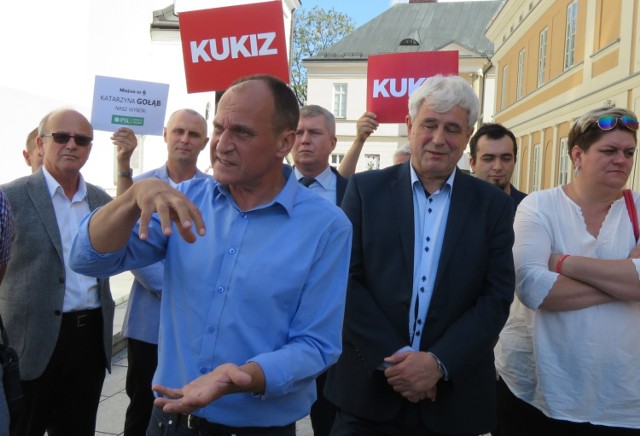 Paweł Kukiz w Wadowicach, Kukiz'15 i PSL wspólnie startują w wyborach