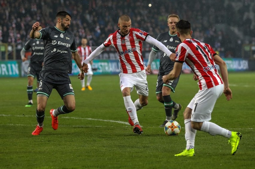 13.04.2019 krakow 
pilka nozna ekstraklasa mecz cracovia...