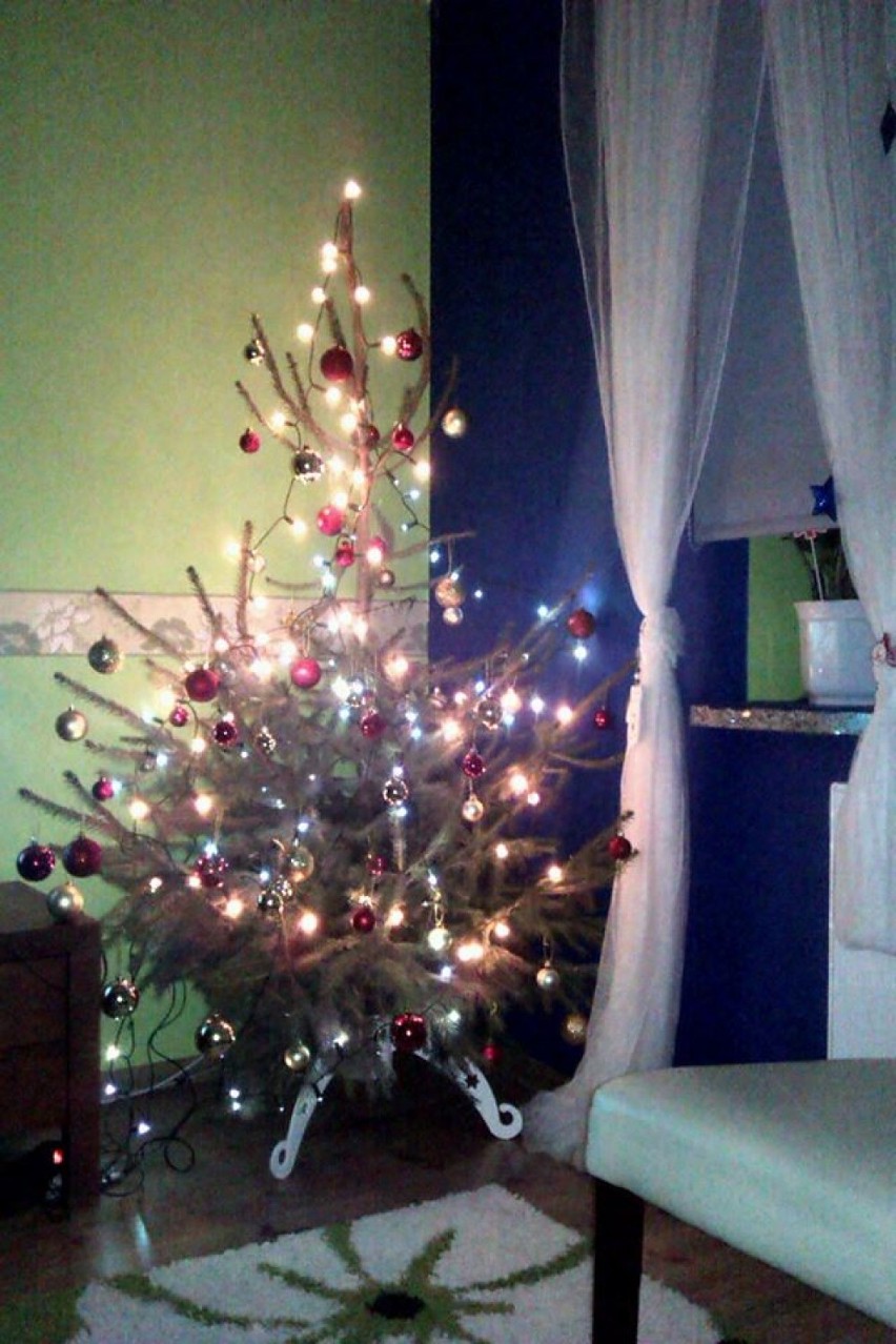 Świąteczne drzewko Izy i Krystiana z Rybnika