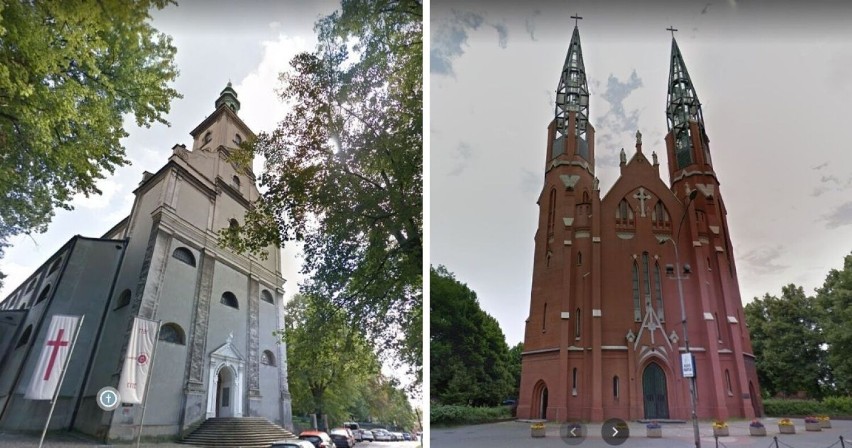 Zestawienie przedstawia najwyższe kościoły w woj. śląskim,...
