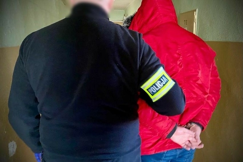 Kryminalni z tczewskiej komendy zatrzymali 35-latka, który...