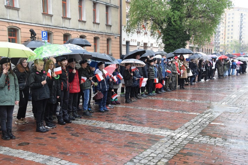 Uroczyste obchody Święta Konstytucji 3 maja w Bielsku-Białej
