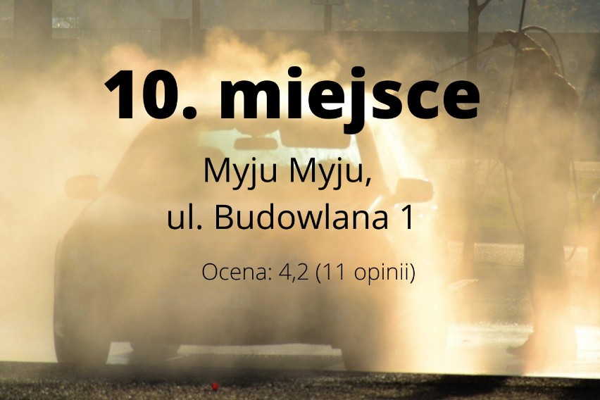 Top 12 - Oto ranking najlepszych myjni samochodowych w Inowrocławiu