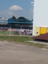 Helikopter LPR na stadionie w Wodzisławiu Śl. Co się stało? 