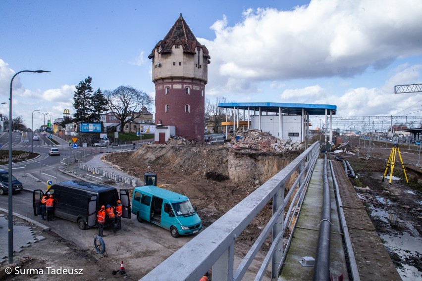 Zdjęcia modernizowanej stargardzkiej stacji PKP i jej otoczenia. CZĘŚĆ II