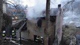 Krynica-Zdrój: pożar pustostanu przy ul. Bulwar Dietla [ZDJĘCIA]