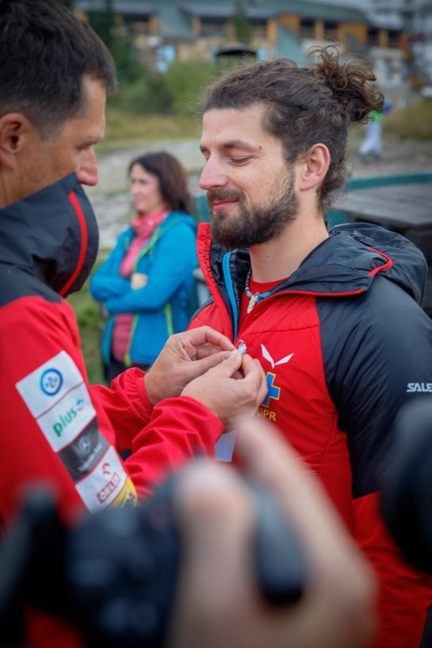 Przyrzeczenia ratownicze na Skrzycznem....