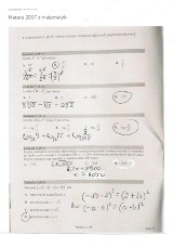 Matura matematyka 2017: odpowiedzi, rozwiązane arkusze PDF