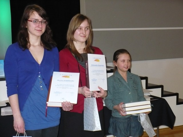Od lewej: Marta Szymborska, Ola Kamińska i Olga Ziuzia