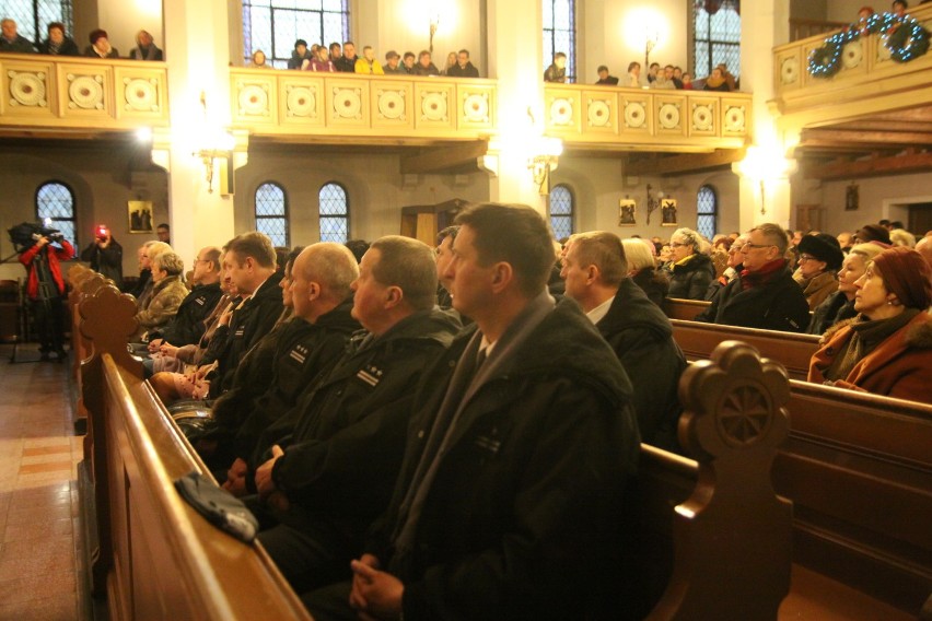 Koncert kolęd w kościele garnizonowym w Gnieźnie.