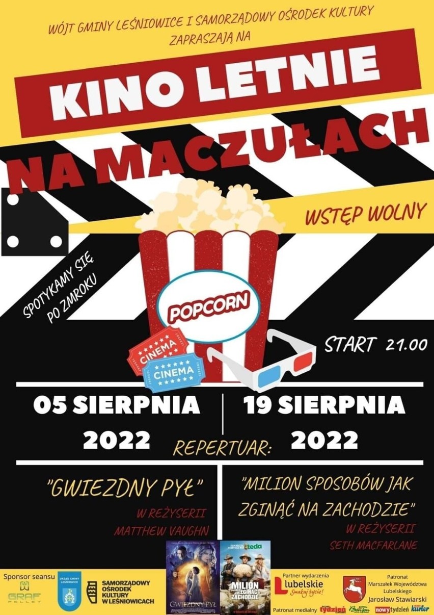 Kino Letnie na Maczułach...