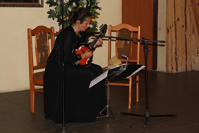 Na mandolinie zagrała Elena Krawczyk