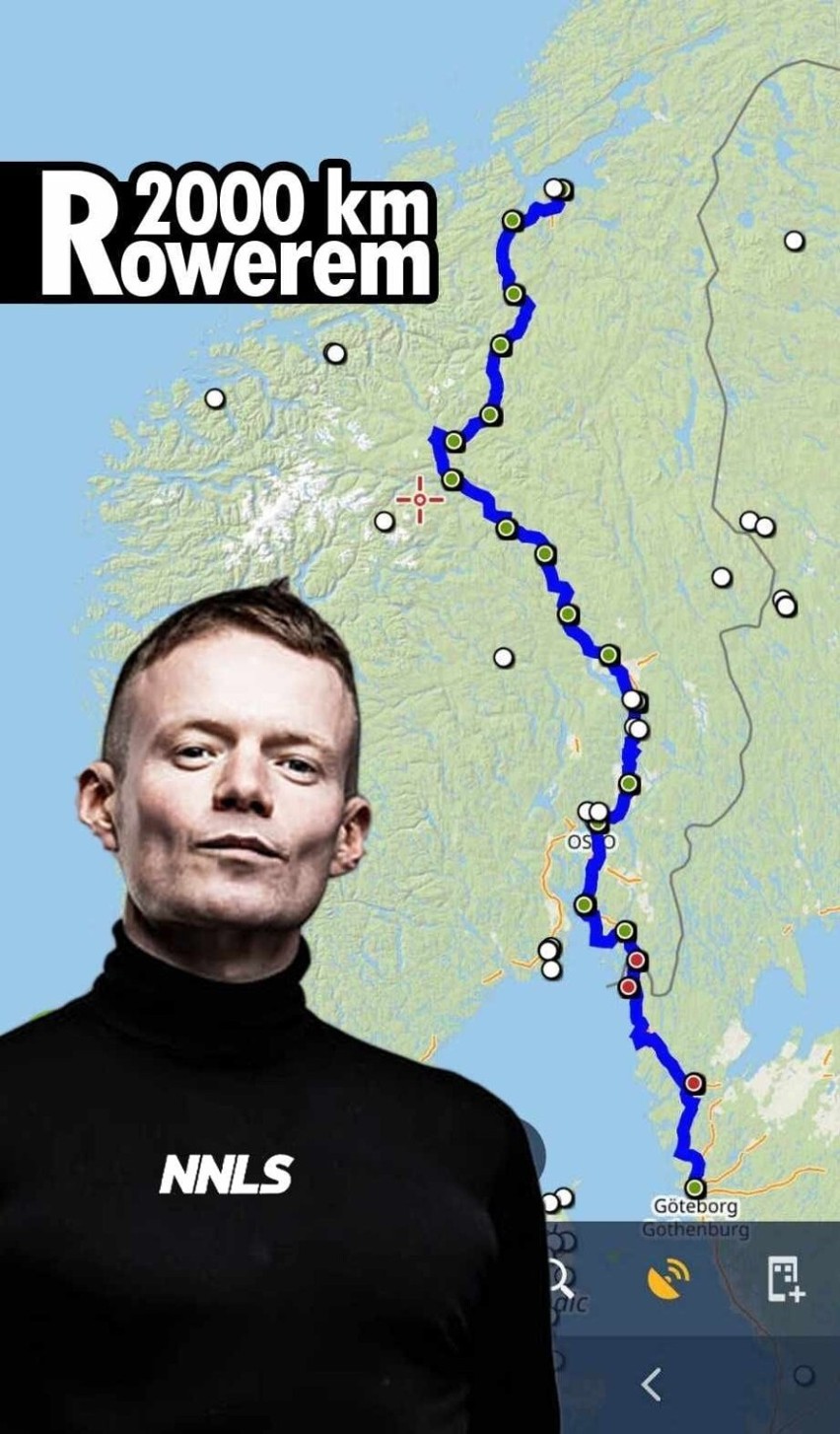 Pabianiczanin Robert Knapik przejechał dwa tysiące kilometrów w dwa tygodnie. VIDEO