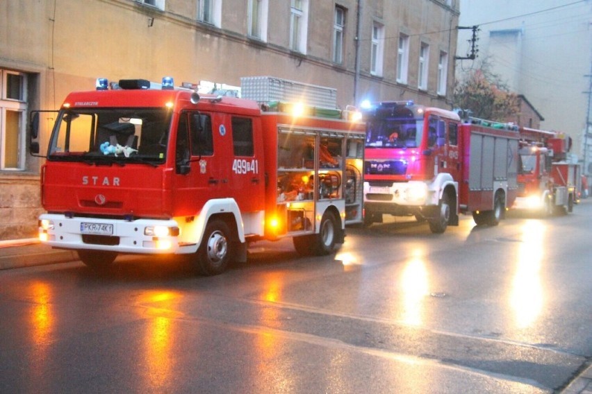 Ostrów Wielkopolski. 100 interwencji strażaków podczas usuwania skutków Orkanu Dudley [FOTO] 