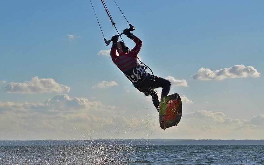 Kitesurfing w Kuźnicy, Półwysep Helski