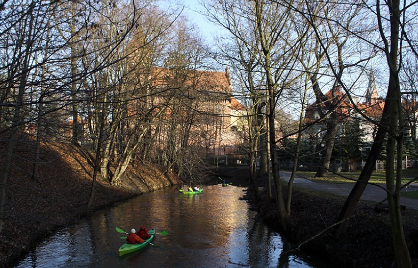 Spływ Noworoczny 2014 na trasie Bartąg-Olsztyn [zdjęcia]