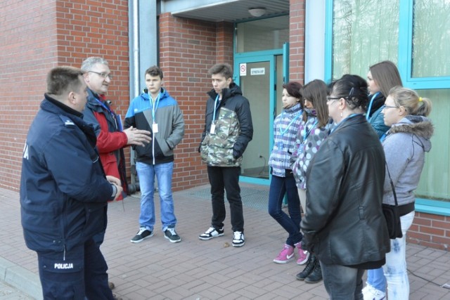 Stadion w Legnicy odwiedzili uczniowie