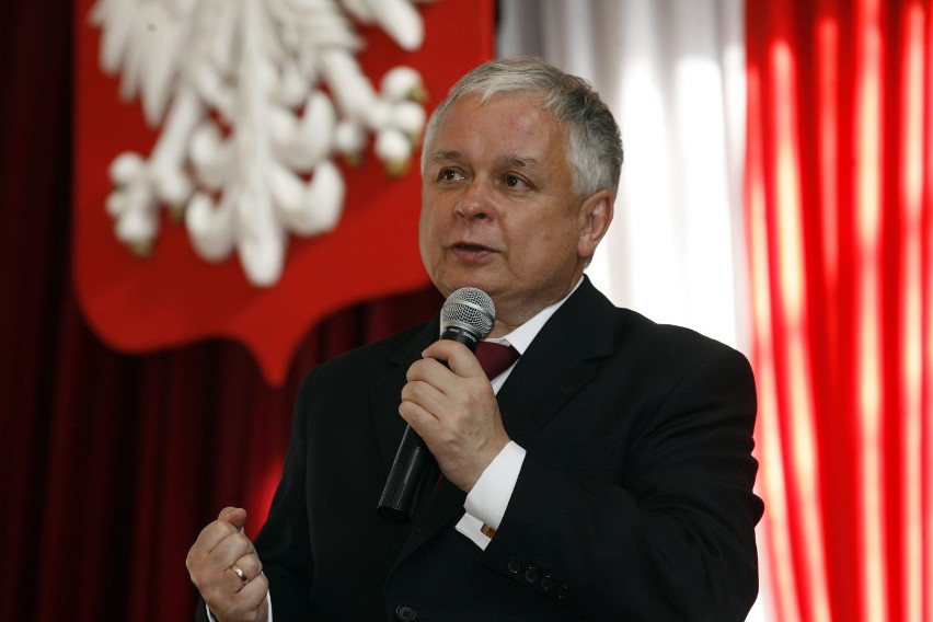 Prezydent Lech Kaczyński odwiedził Legnicę, z archiwum fotoreportera [ZDJĘCIA]