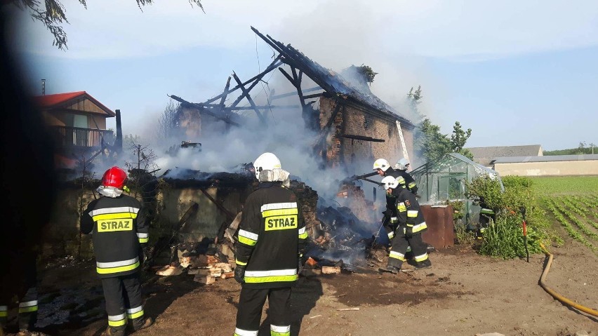 Terespotockie: Pożar stodoły