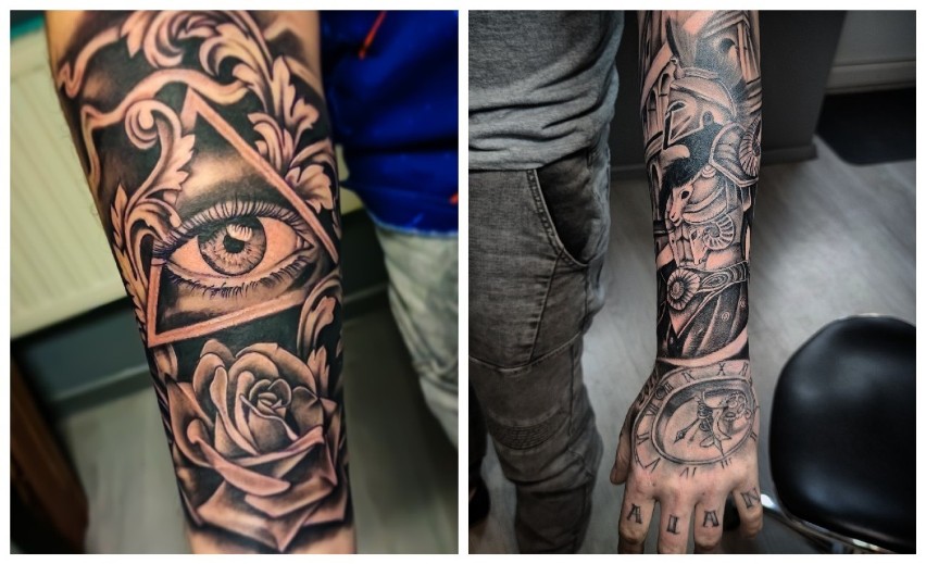 Tatuaże, które powstały w salonie Grzybas Tattoo Studio w Miejskiej Górce. Podobają się Wam? [ZDJĘCIA]