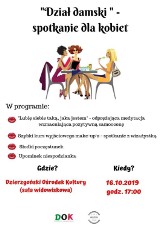 "Dział damski" zamiast "Wianuszka kawowego" w Dzierzgoniu - najbliższe spotkanie w środę