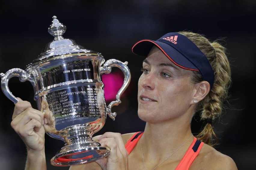 Angelique Kerber wygrała w finale US Open z Karolíną...