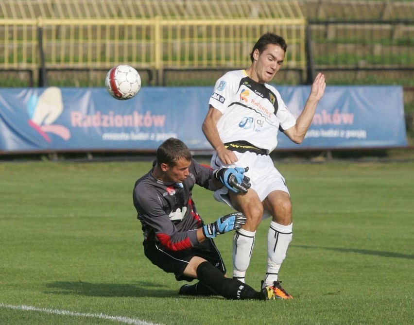 Ruch Radzionków - Wisła Płock 1:0. Rocki zapewnił zwycięstwo Cidrom [ZDJĘCIA]