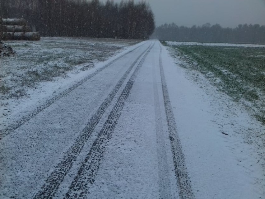Pogoda w Łodzi i regionie. Spadł pierwszy śnieg w Woli...