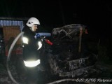 Co się dzieje?! Znowu podpalono auto w Karpaczu.  Może rozpoznasz podpalacza?  (ZDJĘCIA, FILM)