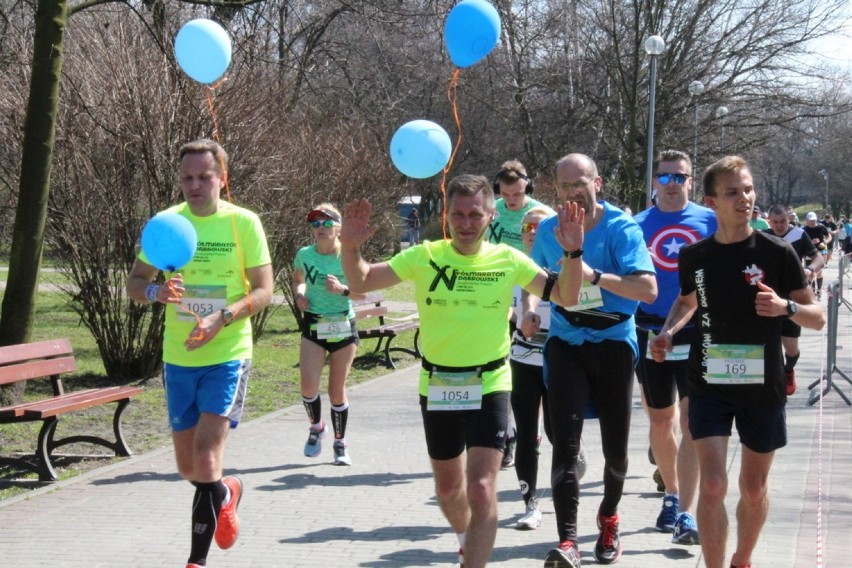 Półmaraton Dąbrowski cieszy się zawsze dużą popularnością...