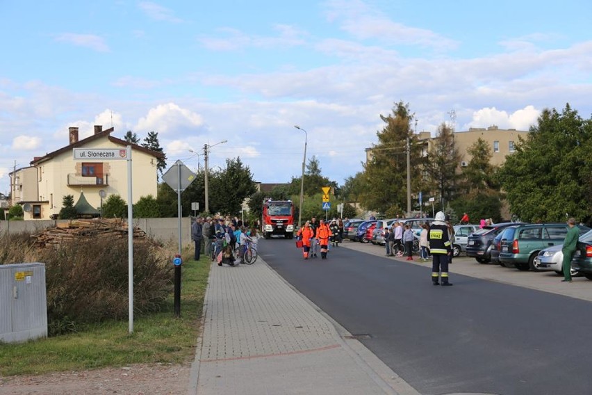 Mały pacjent został przetransportowany LPR do szpitala w Ostrowie
